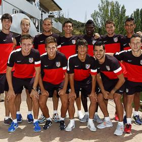 Mario y Gabi reciben a los nuevos canteranos Mario y Gabi reciben a los nuevos canteranos