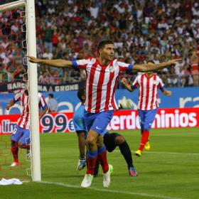 Plácido y correcto estreno del Atlético en el Calderón Plácido y correcto estreno del Atlético en el Calderón
