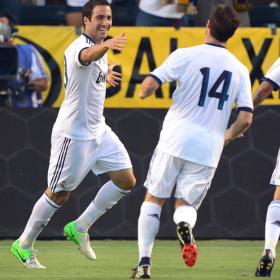 Di María lidera la goleada blanca ante los Galaxy Di María lidera la goleada blanca ante los Galaxy