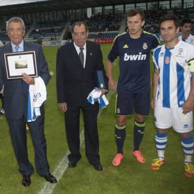 El Castilla exhibe su pegada en el homenaje a Pachín El Castilla exhibe su pegada en el homenaje a Pachín