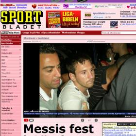 Los jugadores del Barcelona se van de fiesta en Göteborg Los jugadores del Barcelona se van de fiesta en Göteborg