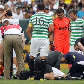 McGeouch: rotura de mandíbula McGeouch: rotura de mandíbula