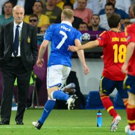 Italia reconoce el gran historial de Del Bosque Italia reconoce el gran historial de Del Bosque