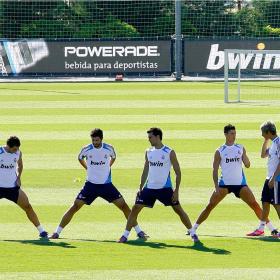 Di María trains in the gym after the internationals Di María trains in the gym after the internationals