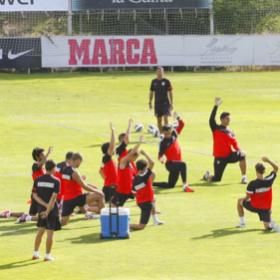 El Atlético se prepara para el trasnoche El Atlético se prepara para el trasnoche