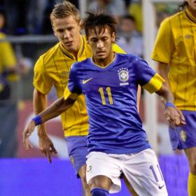 Brasil golea a Suecia y Menezes respira Brasil golea a Suecia y Menezes respira