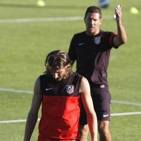 Filipe es duda y el Cholo está sin laterales Filipe es duda y el Cholo está sin laterales