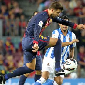 Piqué: "Espero que lo de Pepe no sea grave y vuelva pronto" Piqué: "Espero que lo de Pepe no sea grave y vuelva pronto"