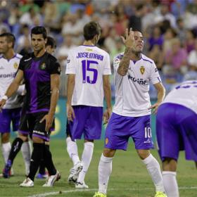 El Valladolid vive su regreso soñado en La Romareda El Valladolid vive su regreso soñado en La Romareda