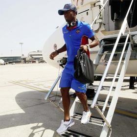 Diop se quedó en tierra por problemas con su visado Diop se quedó en tierra por problemas con su visado