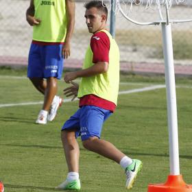 Paco Alcácer ya se entrenó ayer con la camiseta del Getafe Paco Alcácer ya se entrenó ayer con la camiseta del Getafe