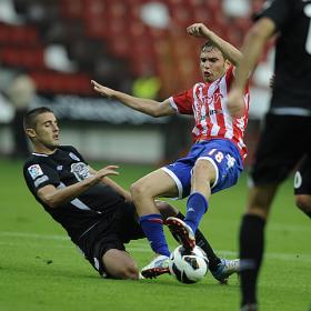 El Lugo se gusta ante un Sporting desdibujado El Lugo se gusta ante un Sporting desdibujado