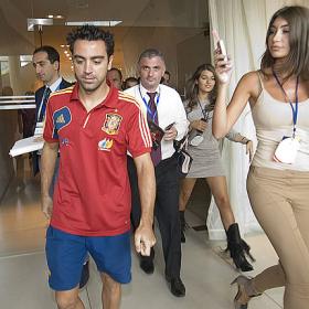 Casillas y Xavi le piden a Villar jugar ante Brasil Casillas y Xavi le piden a Villar jugar ante Brasil
