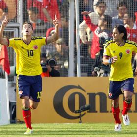 Colombia desnudó a Chile y ganó tres puntos de oro Colombia desnudó a Chile y ganó tres puntos de oro
