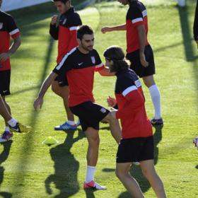 Adrián volvió al grupo pero apunta a suplente Adrián volvió al grupo pero apunta a suplente