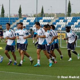 El Real Madrid regresa al trabajo pensando ya en el Rayo El Real Madrid regresa al trabajo pensando ya en el Rayo