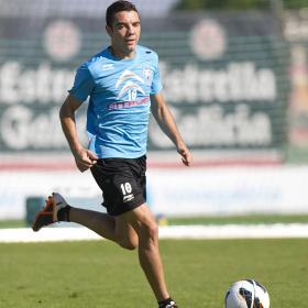 Aspas: "El Getafe no se va a cerrar, irá al ataque" Aspas: "El Getafe no se va a cerrar, irá al ataque"