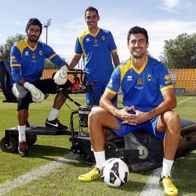Con pasado sportinguista, pero presente alcorconero Con pasado sportinguista, pero presente alcorconero