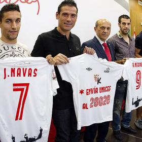 El legado de Kanouté, modelo a seguir en el Sevilla de Míchel El legado de Kanouté, modelo a seguir en el Sevilla de Míchel