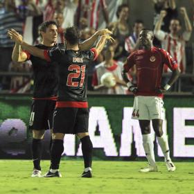 El campeón exhibe recursos El campeón exhibe recursos