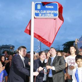 Lendoiro: "Riazor queda conectado con el mundo" Lendoiro: "Riazor queda conectado con el mundo"