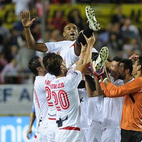 Kanouté, rey del Sevilla Kanouté, rey del Sevilla