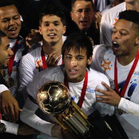 Neymar y el Santos conquistan la Recopa Sudamericana Neymar y el Santos conquistan la Recopa Sudamericana