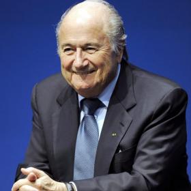 Blatter: "Llevamos un año de adelanto sobre el plazo previsto" Blatter: "Llevamos un año de adelanto sobre el plazo previsto"