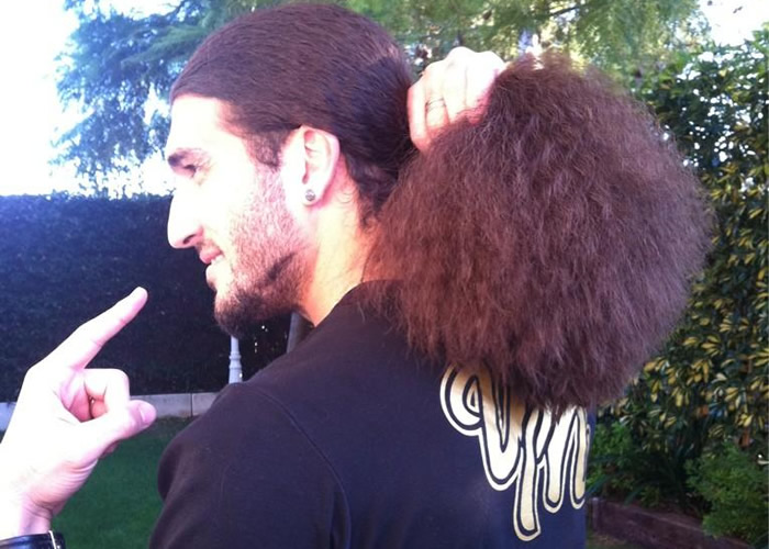Pinto se quita las trenzas: "Parece algodón dulce"