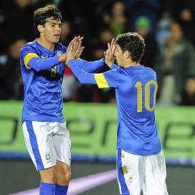 Kaká se luce ante Irak: un gol y una asistencia Kaká se luce ante Irak: un gol y una asistencia