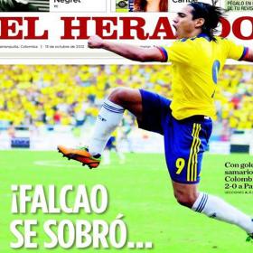 "Falcao rugió como un Tigre" "Falcao rugió como un Tigre"