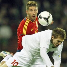 Preocupación en La Roja: Sergio Ramos no se entrena Preocupación en La Roja: Sergio Ramos no se entrena