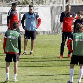 Koke se entrenó con el grupo y el Tigre volvió un día antes Koke se entrenó con el grupo y el Tigre volvió un día antes