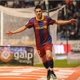 La bestia negra del Depor se llama Villa: once goles La bestia negra del Depor se llama Villa: once goles