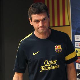 Vilanova: "Podemos hacer un vídeo con todas sus patadas" Vilanova: "Podemos hacer un vídeo con todas sus patadas"