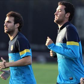 Piqué sigue trabajando al margen y es duda ante el Celtic Piqué sigue trabajando al margen y es duda ante el Celtic