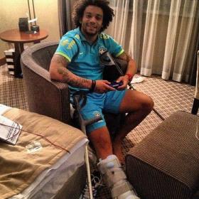 Marcelo fue operado con éxito ayer del dedo del pie Marcelo fue operado con éxito ayer del dedo del pie