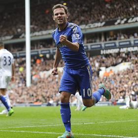 Doblete de Mata para un Chelsea que es más líder Doblete de Mata para un Chelsea que es más líder
