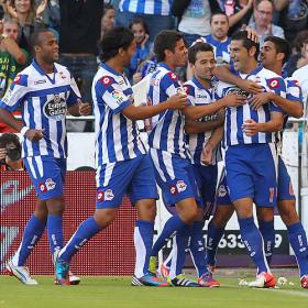 Riazor no cantaba tantos goles en un partido desde 1950 Riazor no cantaba tantos goles en un partido desde 1950