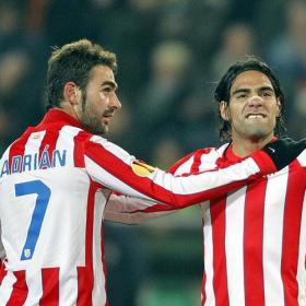 Adrián: "Falcao es una genial máquina de meter goles " Adrián: "Falcao es una genial máquina de meter goles "