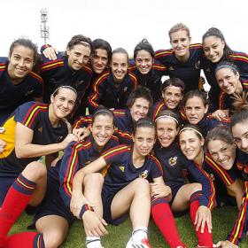 Las chicas asumen el reto: volver a ir a una Eurocopa Las chicas asumen el reto: volver a ir a una Eurocopa