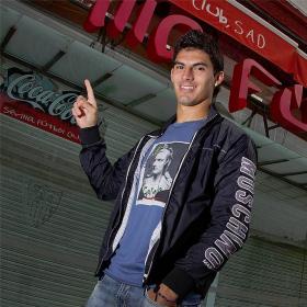 Perotti, "muy contento" por reaparecer tras 5 meses de baja Perotti, "muy contento" por reaparecer tras 5 meses de baja