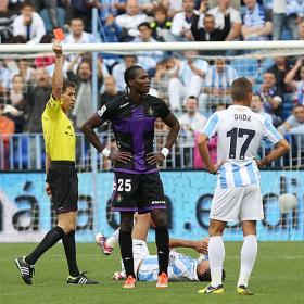Manucho es castigado con un partido de sanción Manucho es castigado con un partido de sanción