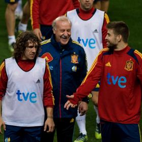 "No entiendo que Puyol no esté con Iker y Xavi" "No entiendo que Puyol no esté con Iker y Xavi"