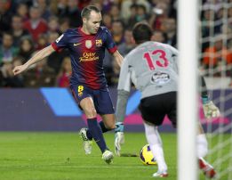 Iniesta: "El Celta nos hizo correr" Iniesta: "El Celta nos hizo correr"