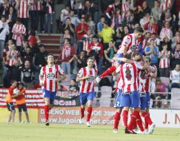 El Mirandés logra la primera victoria goleando al Barcelona B El Mirandés logra la primera victoria goleando al Barcelona B