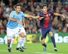 Bartra: "Los canteranos sabemos que se confía en nosotros" Bartra: "Los canteranos sabemos que se confía en nosotros"
