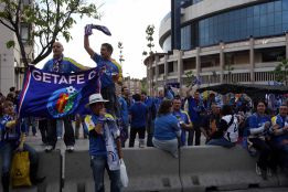 La afición del Getafe estará presente en el Vicente Calderón La afición del Getafe estará presente en el Vicente Calderón
