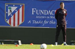 Simeone, pendiente de Mario y Miranda para recibir al Getafe Simeone, pendiente de Mario y Miranda para recibir al Getafe