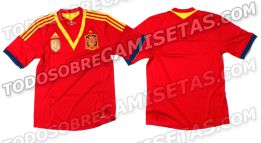 Se filtra el posible diseño de la nueva camiseta de España Se filtra el posible diseño de la nueva camiseta de España